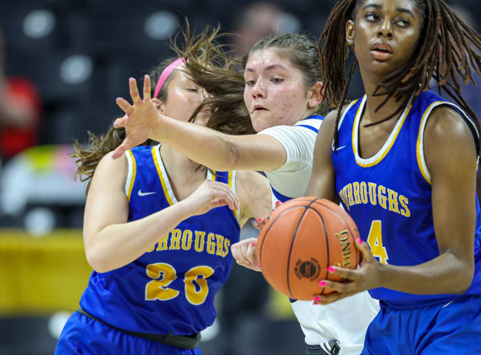 John Burroughs Lutheran St. Charles Missouri girls basketball March 14 2024 David Smith 27101